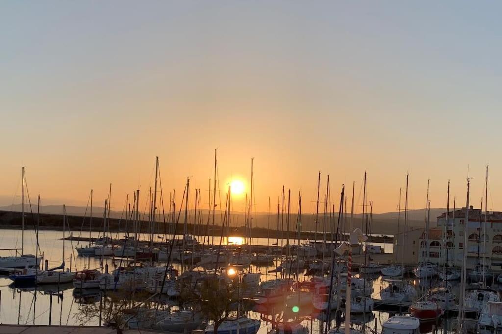 Appartement Avec Vue Sur Le Port Leucate Kültér fotó