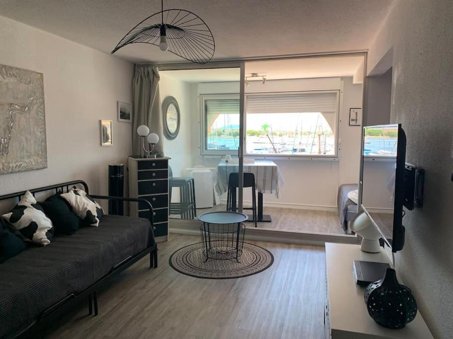 Appartement Avec Vue Sur Le Port Leucate Kültér fotó